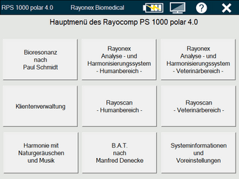 Harmonie mit Musik und Naturgeräuschen
