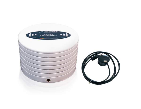 E-Smog Rayonator II mit Erdungskabel