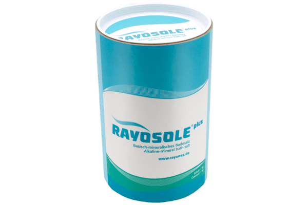 Rayosole® plus mit 8 pH-Teststreifen Packung groß