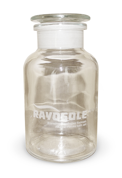 Vorratsglas für 1,0 kg Rayosole® plus