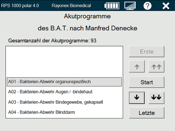 B.A.T.-Akutprogramme nach M. Denecke®