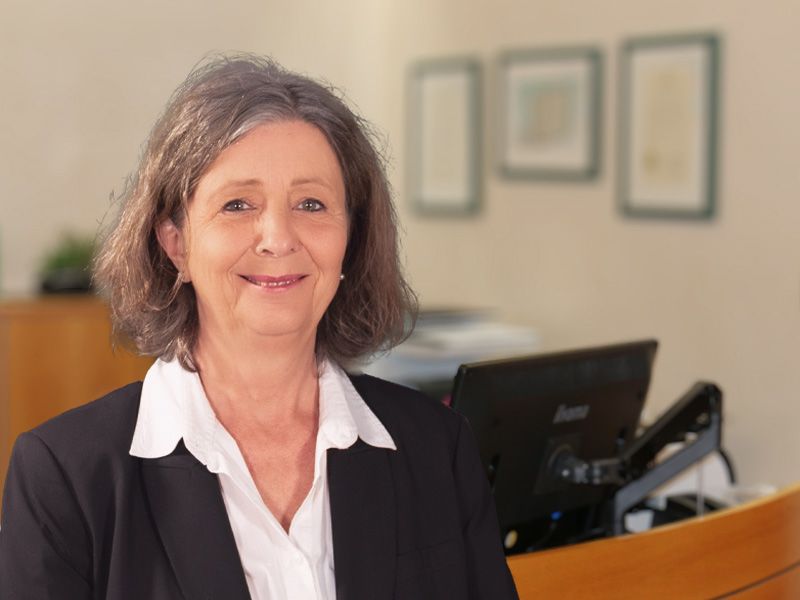 Barbara Schwerke, Mitarbeiterin in der Rayonex-Zentrale