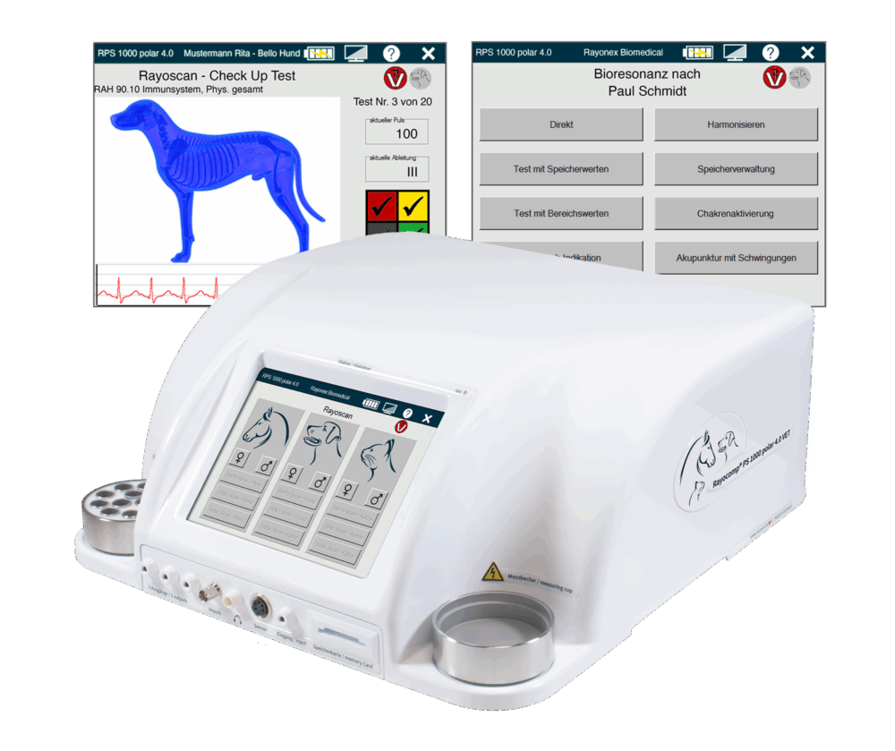 Rayocomp PS 1000 polar 4.0 VET-Set