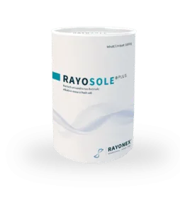 Rayosole® plus mit 8 pH-Teststreifen